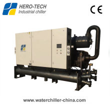 480HP Low Temperature Water Cooled Glycol Screw Chiller for Air Separation